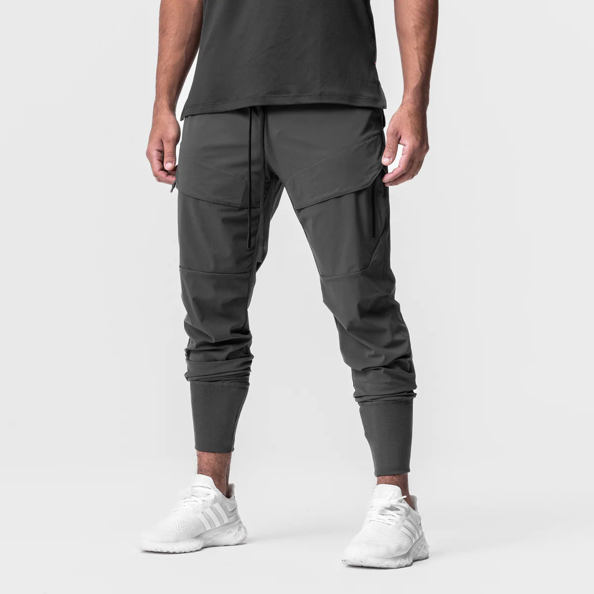 Herren Komfortable Cargo-Hose mit innovativen Taschen und elastischem Bund R&B