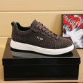 Damen Sneakers mit geflochtenem Obermaterial und rutschfester Sohle R&B