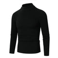 Herren Rollkragenpullover aus feinem Rippstrickmaterial R&B
