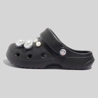 Damen Modische Clogs mit dekorativen Perlen und einzigartigem Design