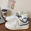 Damen Sportliche Plateau-Sneaker mit atmungsaktivem Obermaterial und gepolsterter Sohle R&B
