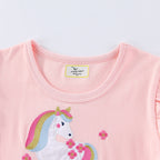 Mädchen Sommerkleid mit zauberhaftem Einhorn-Motiv R&B