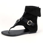 Damen R&Brne Zehentrenner-Sandalen mit modischem Riemen-Design R&B