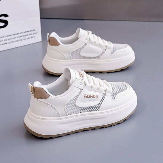 Damen Sportliche Sneakers mit atmungsaktiver Netzstruktur und federleichter Sohle R&B