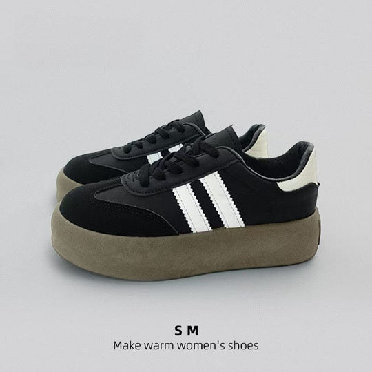 Damen Trendige Sneakers mit dicker Sohle und sportlichem Design R&B