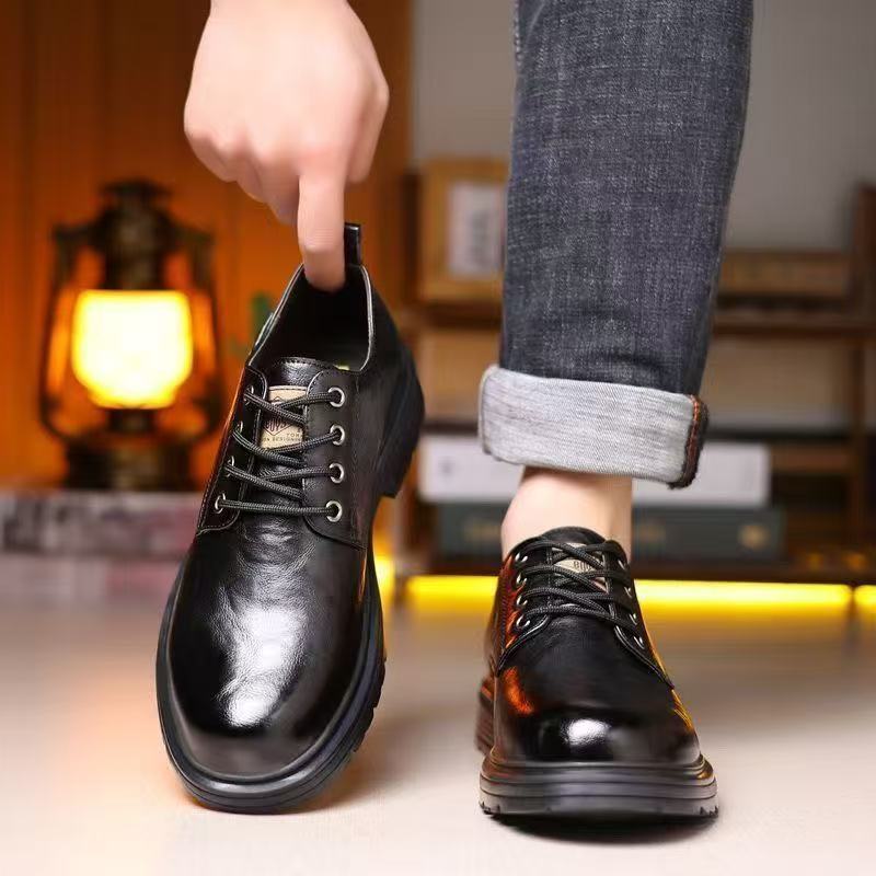 Herren Elegante Schnürschuhe mit rutschfester Sohle und atmungsaktivem Innenfutter R&B