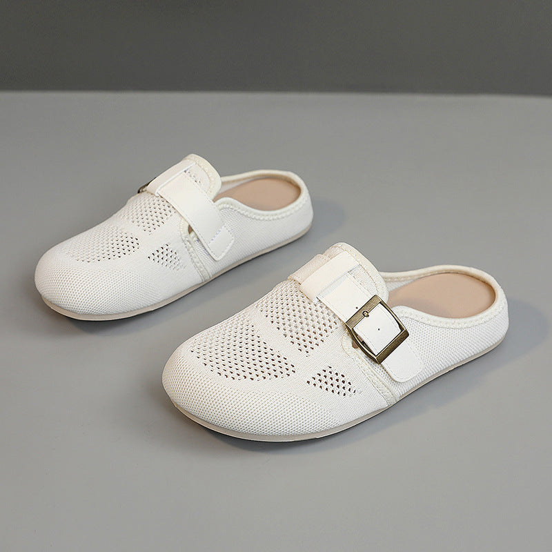 Damen Atmungsaktive Clogs mit verstellbarem Riemen und ergonomischem Fußbett R&B