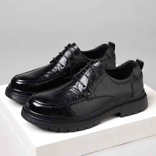 Herren Elegante Schnürschuhe mit edlem Glanz und rutschfester Sohle R&B