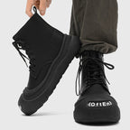Damen Freizeitstiefel mit robusten Profilsohlen von