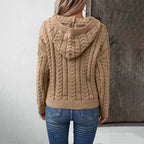 R&B | Klassischer Pullover Mit Zopfmuster Design