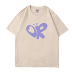 Damen lässiges T-Shirt mit einzigartigem Grafikdruck