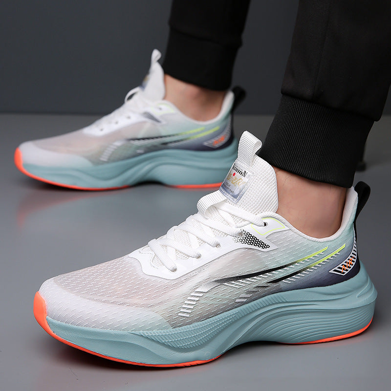 Damen Sportliche Lauf-Sneakers mit atmungsaktivem Mesh-Obermaterial und flexibler Dämpfung R&B
