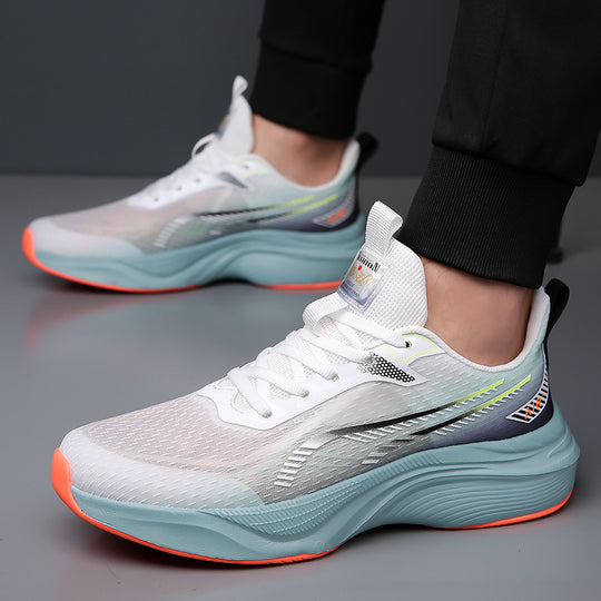 Damen Sportliche Lauf-Sneakers mit atmungsaktivem Mesh-Obermaterial und flexibler Dämpfung R&B