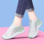 Damen Atmungsaktive Laufsneakers mit flexibler Sohle und innovativem Design R&B