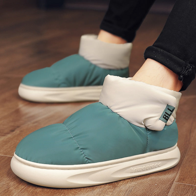 Damen Kuschel Sneaker mit hohem Kragen R&B