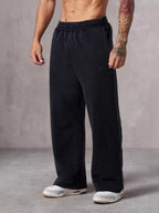 Herren Baggy Jogginghose mit elastischem Bund und seitlichen Taschen