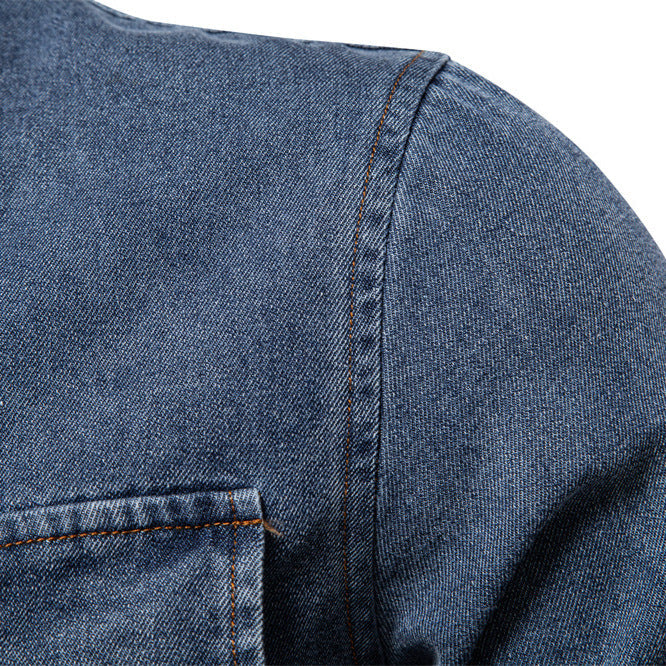 Herren Jeanshemd