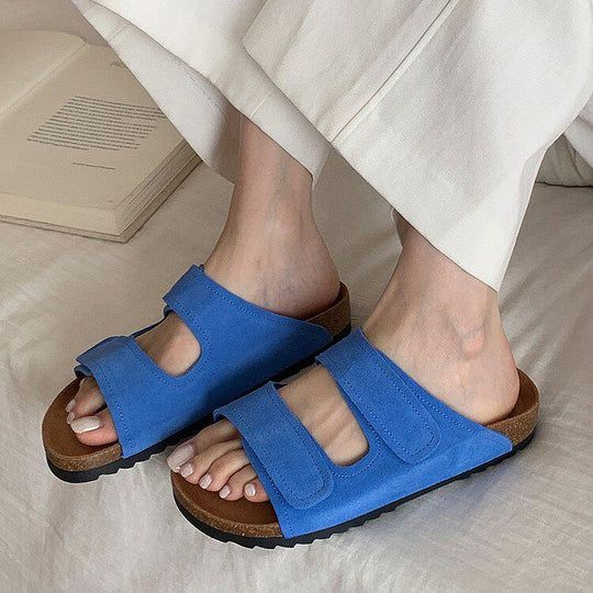 Damen Komfortable Clogs mit verstellbarem Riemchen R&B