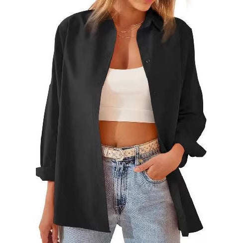 Damen lässige Hemdbluse R&B