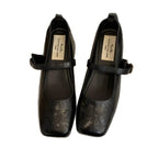 Damen Ballerinas mit modischem Riemchen und komfortablem Fußbett R&B