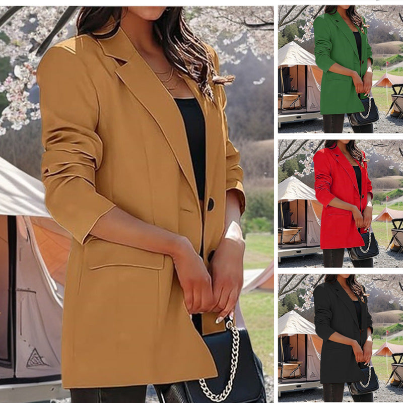 Damen modischer Langarm-Blazer R&B