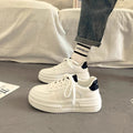 Damen Modische Plateau Sneakers mit komfortablem Rückenschutz