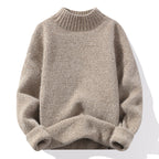 Damen Hochabschließend Pullover mit strukturierter Oberfläche