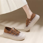Damen modische Plateausneaker mit atmungsaktivem Obermaterial R&B