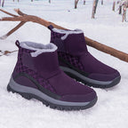 Damen Winterstiefel mit rutschfester Sohle und isolierendem Futter R&B