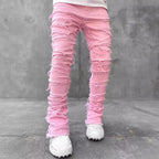 Herren modische Zerrissene Skinny Jeans im lässigen Street-Style R&B
