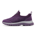 Damen Leichte und flexible Sport-Sneaker mit elastischem Einstieg R&B