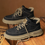 Damen Robuste High-Top Sneakers mit trendigem Design und atmungsaktiver Sohle R&B