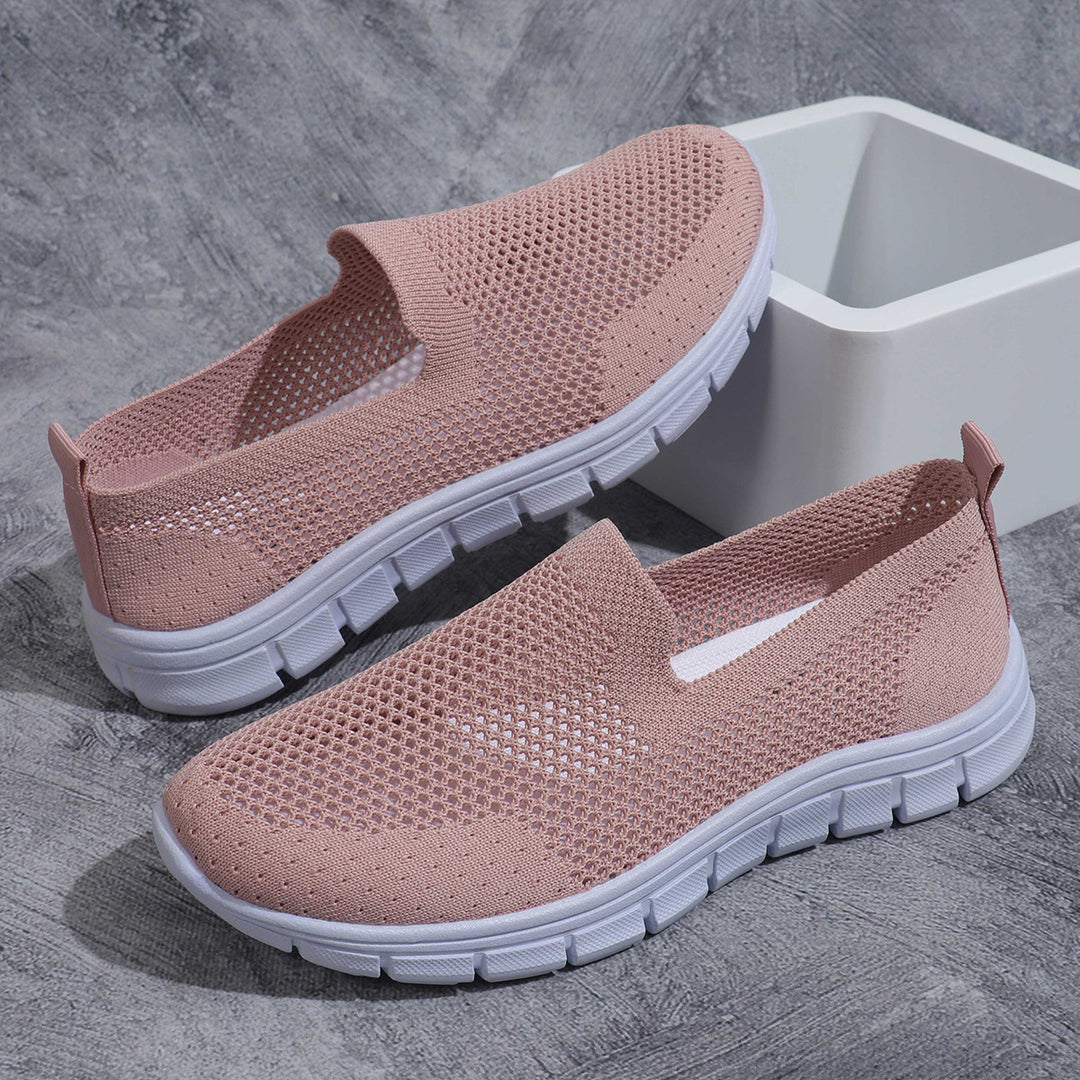 Damen Atmungsaktive Slip-On Sneakers mit flexiblem Design R&B