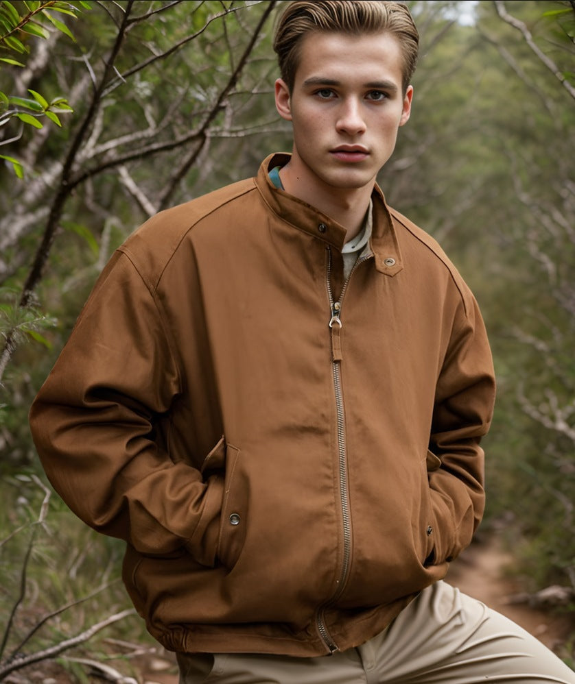 Herren vielseitige Outdoor-Jacke mit praktischen Taschen und wetterfestem Material R&B