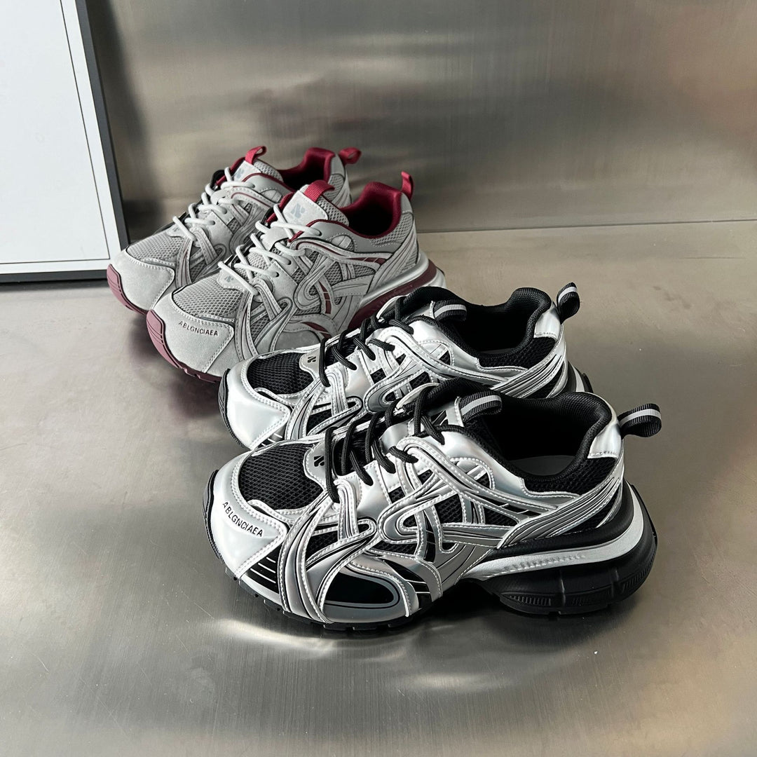 Damen Sportliche Lauf-Sneaker mit dämpfendem Mesh-Obermaterial R&B