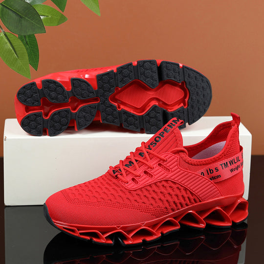 Damen Hochleistungs-Laufschuhe mit atmungsaktivem Mesh-Obermaterial und rutschfester Sohle R&B