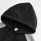 Herren Kapuzensweater mit ergonomischem Schnitt und strukturiertem Obermaterial R&B