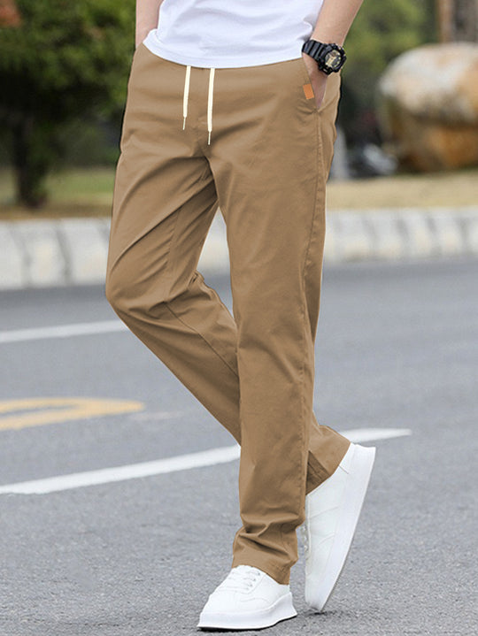 Herren Freizeit-Hose mit atmungsaktivem Material und elastischem Bund R&B