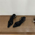Damen spitze Slingback Sandalen mit elegantem Riemendesign R&B