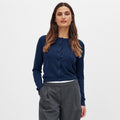 Damen Feiner Strickcardigan mit Knopfleiste und tailliertem Schnitt R&B