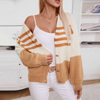 Damen Layering Strickjacke