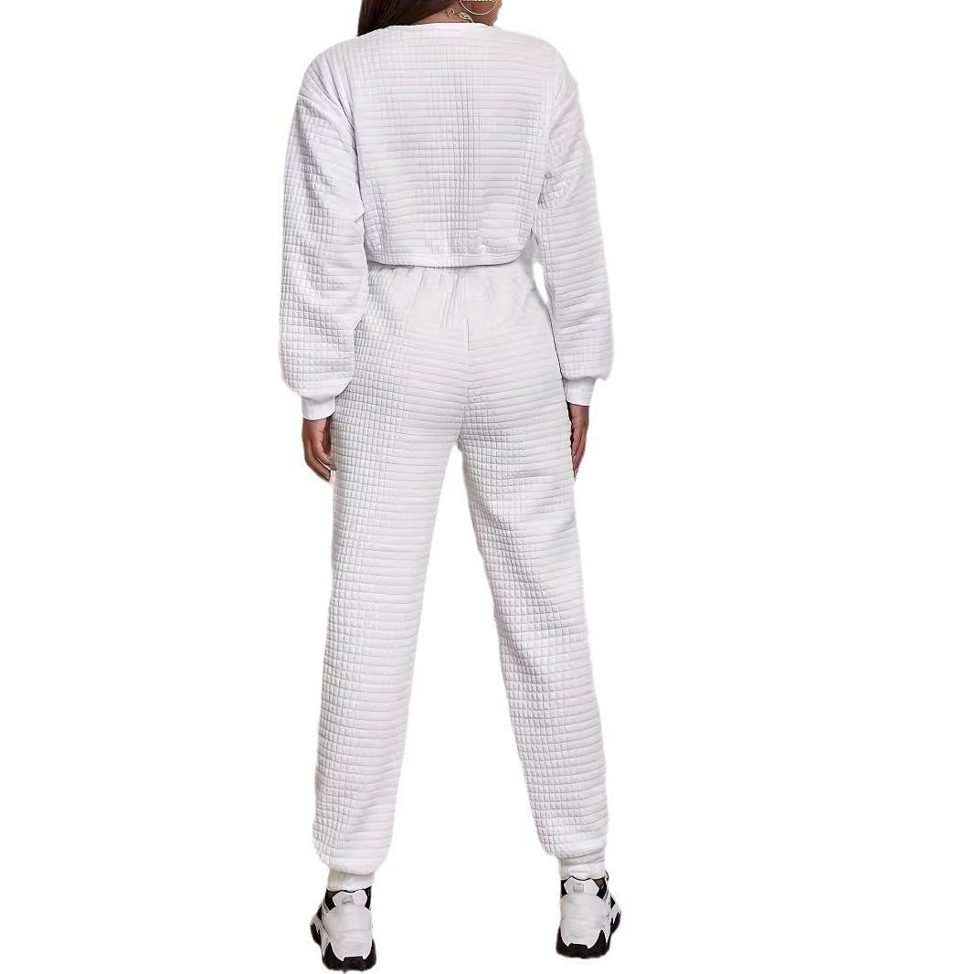 Jogginganzug Damen Quilted Set