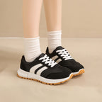 Damen Sportliche Sneakers mit atmungsaktiver Laufsohle R&B