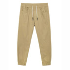 Herren sportliche Freizeithose mit elastischem Bund und praktischen Taschen