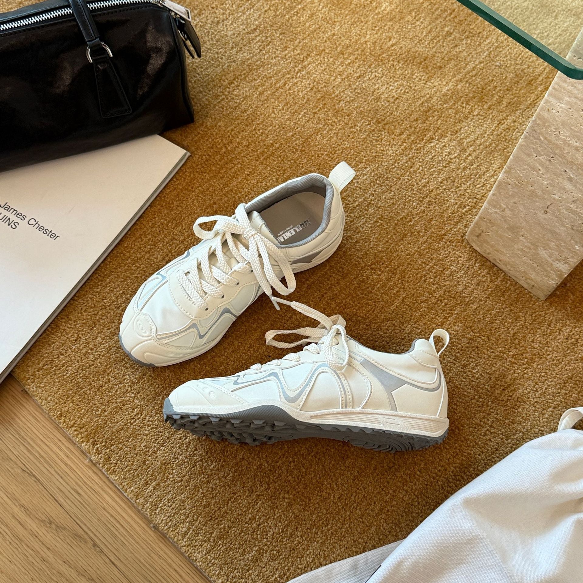 Damen Sportliche Sneaker mit atmungsaktiver und dämpfender Sohlenkonstruktion