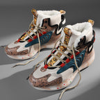 Damen High-Top Sneakers mit isoliertem Innenfutter und rutschfester Sohle R&B