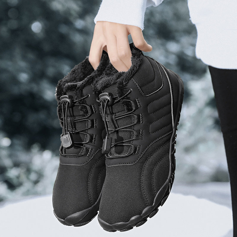 Damen Isolierte Winter Sneakers mit rutschfester Sohle und praktischem Schnellschnürsystem R&B