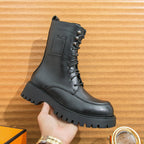 Damen Hohe Schnürboots mit rutschfester Sohle und robustem Obermaterial R&B