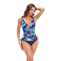 Damen Tankini mit attraktiven Rüschendetails und floralem Design R&B