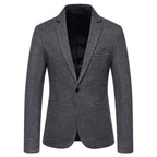 Herren eleganter Blazer mit modernem Schachbrettmuster